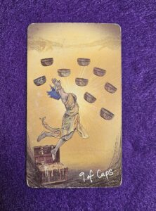 Arcano 9 de Copas do Tarot The Light Seer's
