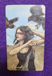 Arcano 2 de Espadas do Tarot The Light Seer's